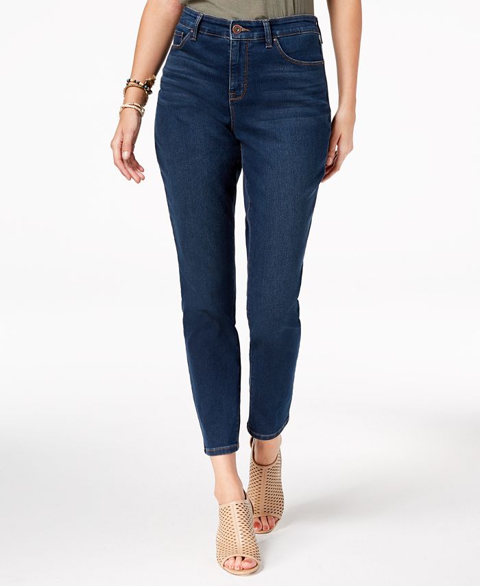 Style & Co TummyControl Skinny Jeans, Created for Macy's Macy's