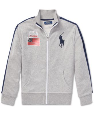 polo ralph lauren track jacket big pony