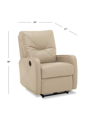 Finchley Leather Power Wallhugger Recliner