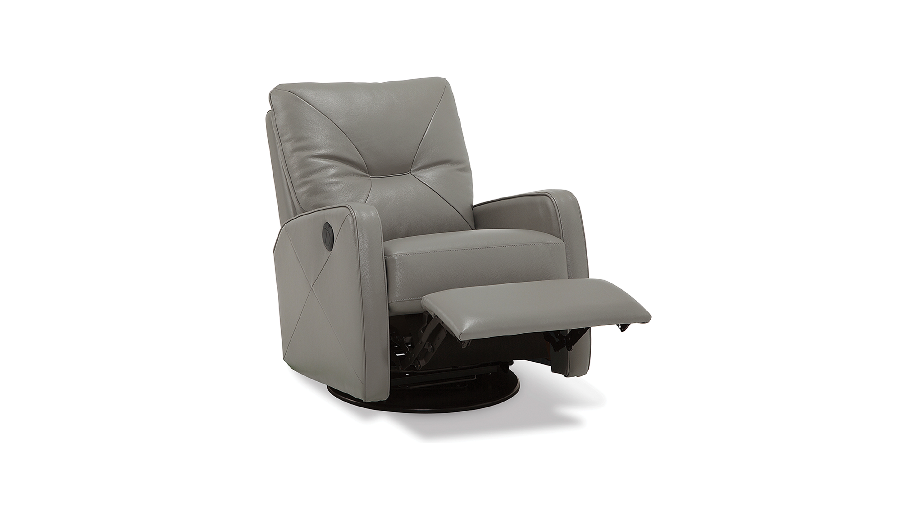 Finchley Leather Power Swivel Glider Recliner