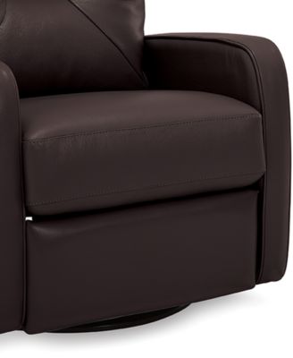 Finchley Leather Power Swivel Glider Recliner