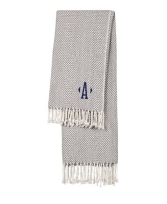 Cathy's Concepts - Personalized Grey Herringbone 50" x 60" Throw