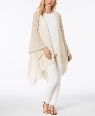 Calvin Klein - Pointelle Knit Ruana