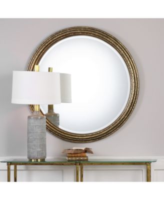 Spera Round Gold Mirror