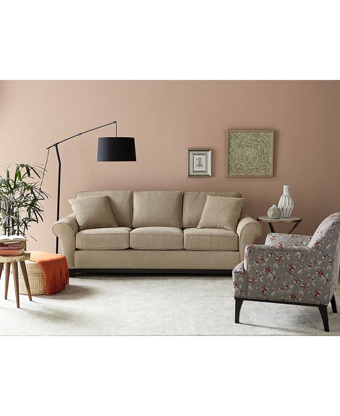 Furniture Medland 89" Fabric Queen Sleeper Sofa Custom Colors