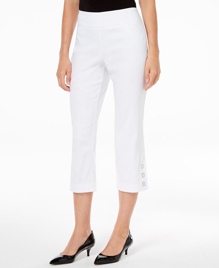JM Collection SlimLeg Capri Pants, Created for Macy's Macy's