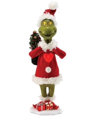 Department 56 - Possible Dreams Santa Suit Grinch Figurine