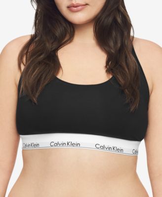 Calvin Klein Cotton Bralette Size Chart