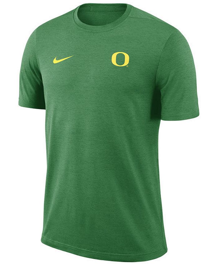 Nike Men's Oregon Ducks Dri-Fit Coaches T-Shirt - Macy's