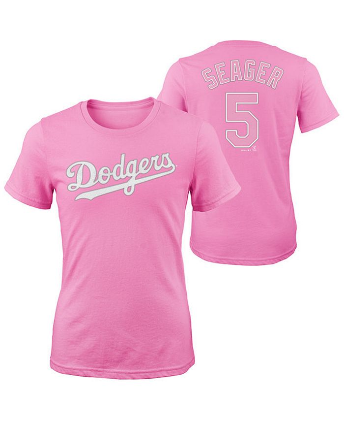 Men's Los Angeles Dodgers Corey Seager Nike White Home Replica Player Name  Jersey