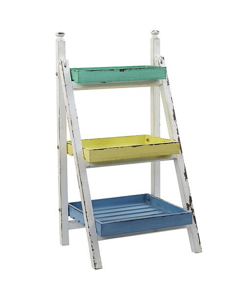 Nearly Natural 26 5 Farmhouse Decorative Plant Display Stand Reviews Home Decor Home Macy S