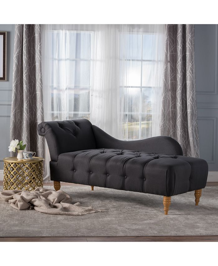 Furniture Cassim Chaise Lounge, Quick Ship Macy's