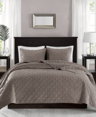 Photo 1 of 100% Polyester Velvet Quilted Coverlet Set,MP13-3305