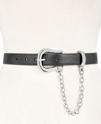 DKNY Chain Swag Belt, Created for Macy's - Macy's