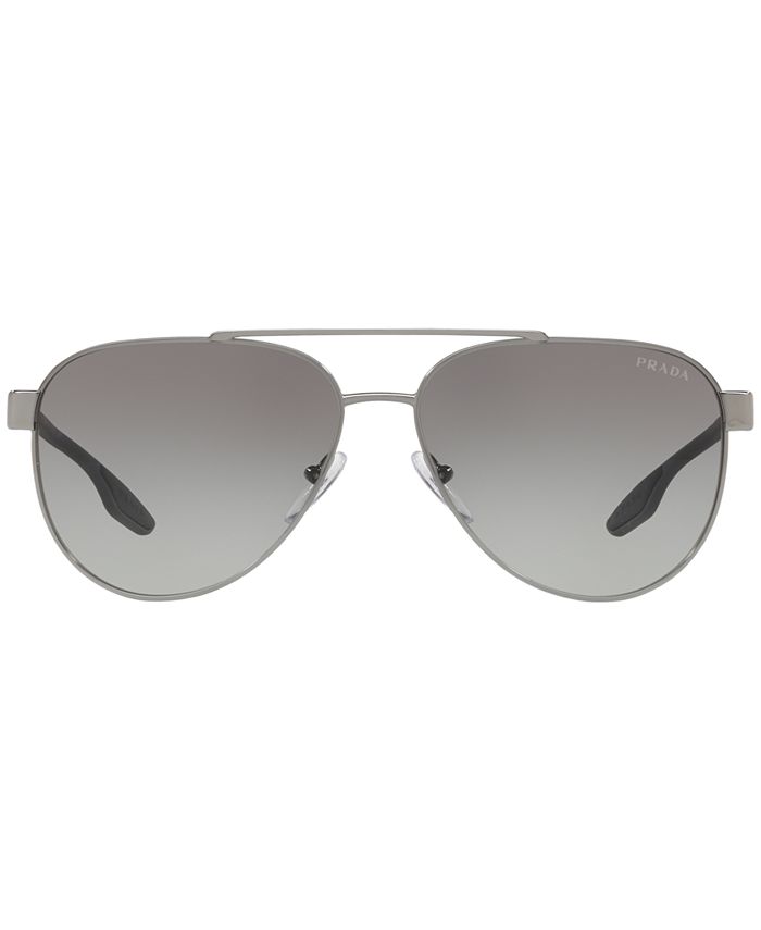 PRADA LINEA ROSSA Men's Sunglasses, PS 54TS 58 - Macy's