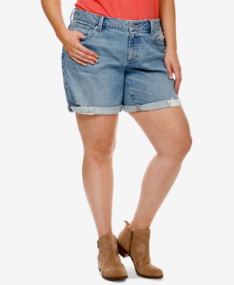 Lucky Brand Trendy Plus Size Distressed 