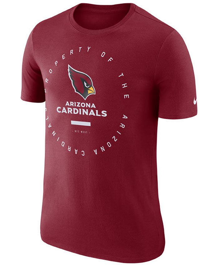 Nike Men's Arizona Cardinals Property Of T-Shirt - Macy's