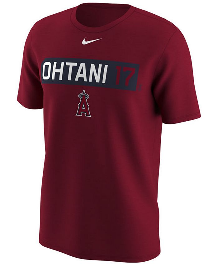 Nike Men's Shohei Ohtani Los Angeles Angels Legend Player T-Shirt - Macy's