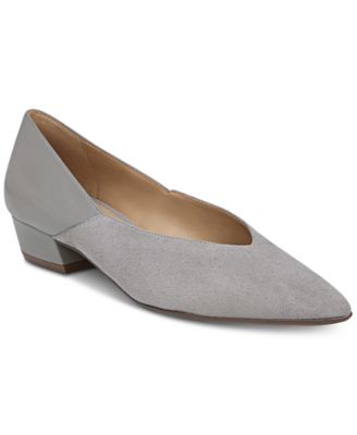 naturalizer betty suede and leather pumps