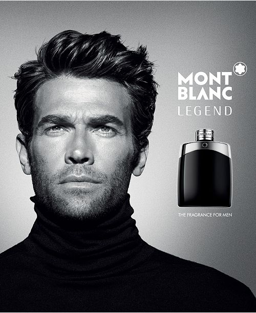 MONT BLANC Montblanc Men's Legend Eau de Toilette Spray, 3.3 oz ...