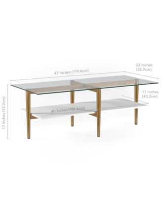 Otto Coffee Table with Shelf