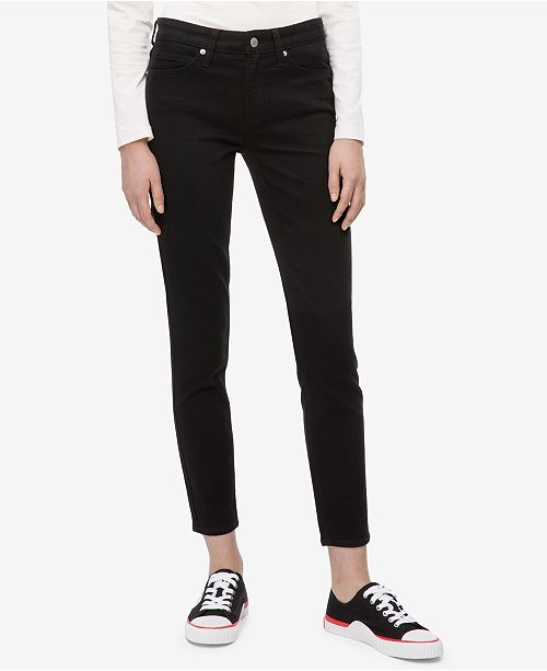 Calvin Klein Jeans Mid Rise Skinny Jeans, CKJ 011 & Reviews - Jeans ...