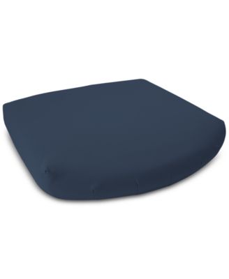 Soft-Tex - 18x17 Navy Seat Cushion, Quick Ship