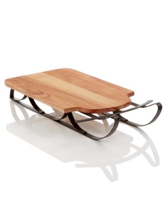Martha Stewart Collection - Wood Sled Serving Board
