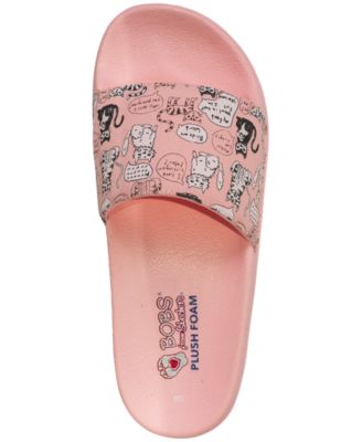 Plush Foam Skechers Pop Up Slides Skechers Women's Bobs Pop-Ups
