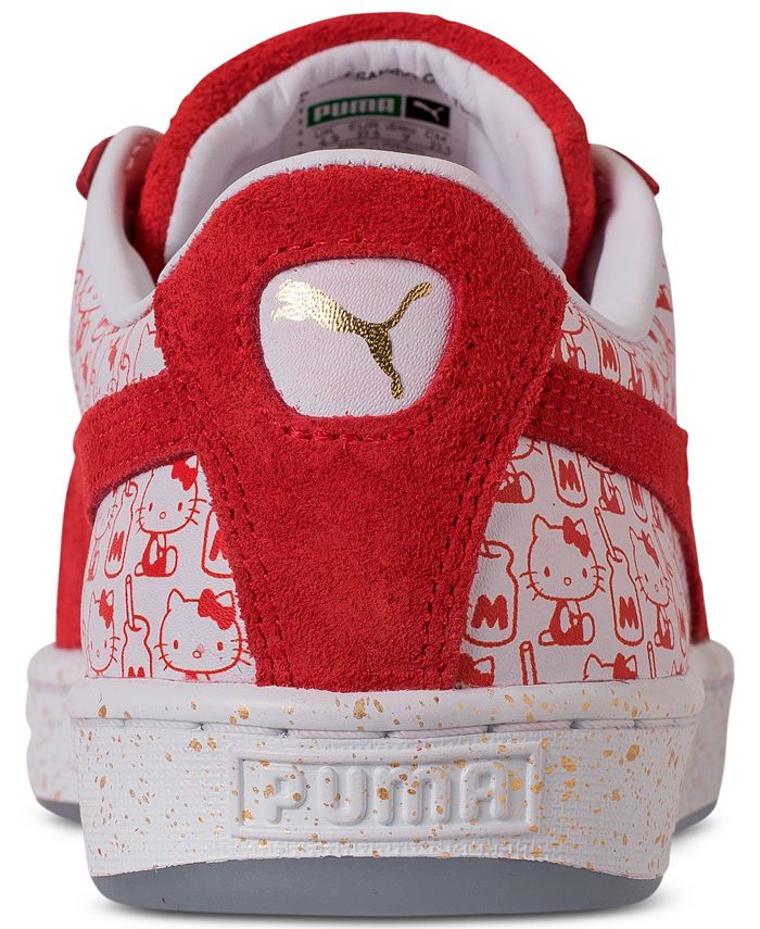Puma Women's x HELLO KITTY Suede Classic Casual Sneakers from Finish Line Macy's