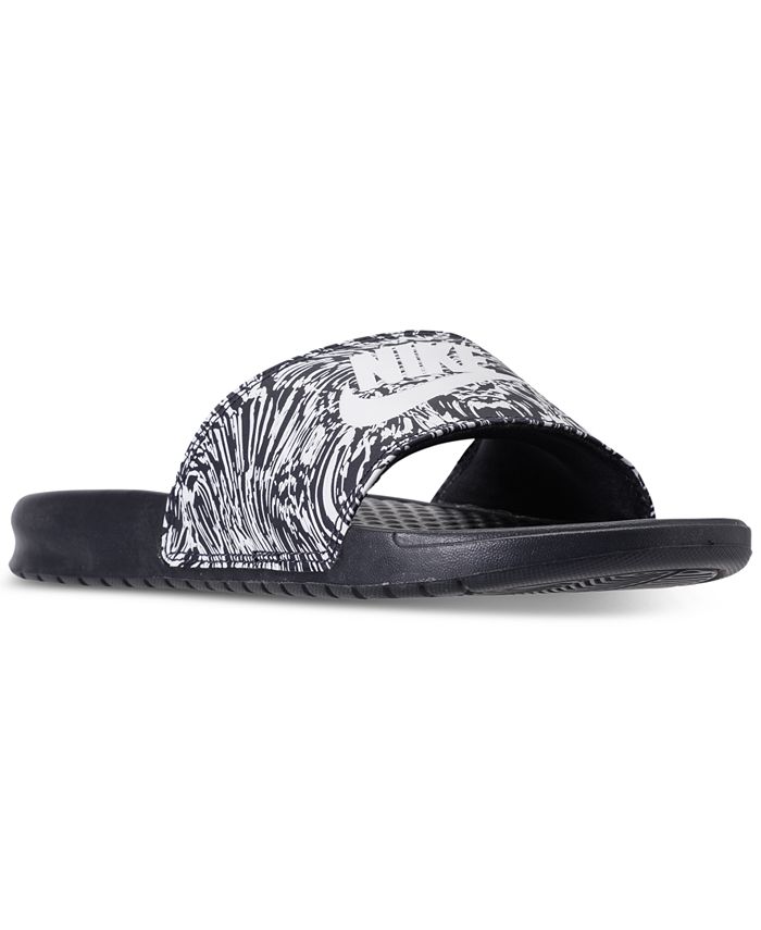 nike mens benassi jdi print slide sandals