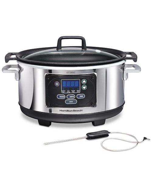 Hamilton Beach Programmable Set & Forget® Slow Cooker ...