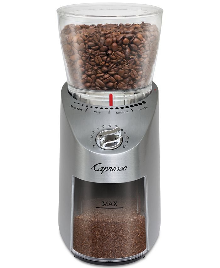 Capresso Infinity PLUS Conical Burr Coffee Bean Grinder Macy's