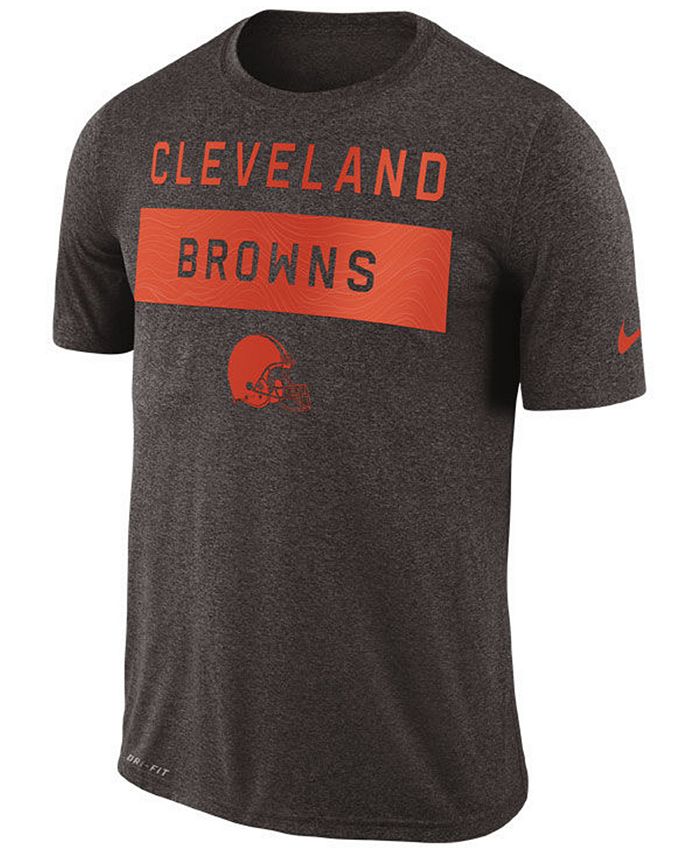 Nike Men's Cleveland Browns Legend Lift T-Shirt - Macy's