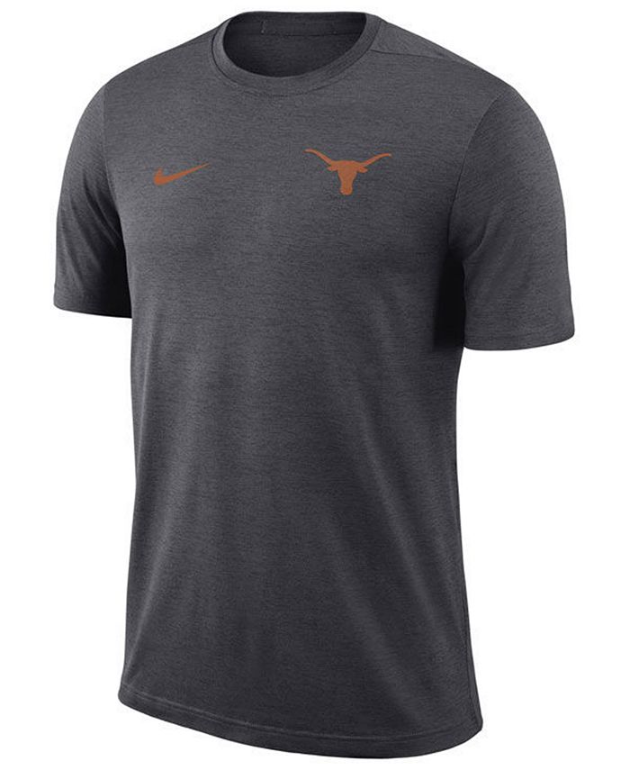 Nike Men's Texas Longhorns Dri-FIT Coaches T-Shirt - Macy's