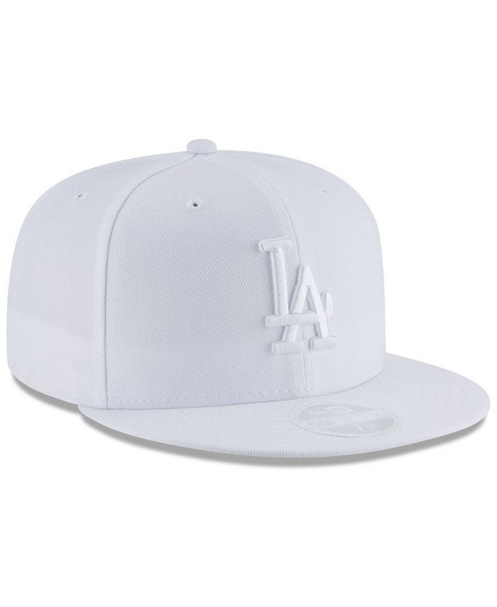 New Era Los Angeles Dodgers White Out 59FIFTY FITTED Cap - Macy's