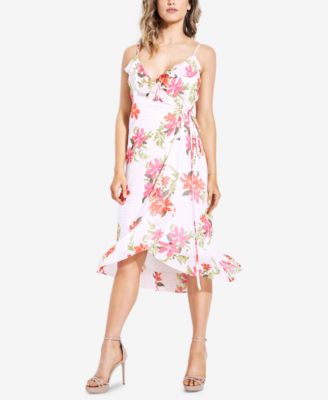guess wrap dress