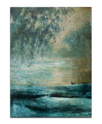 Ready2HangArt - 'BX Abstract XXVIII' Oversized 40" x 30" Canvas Art Print