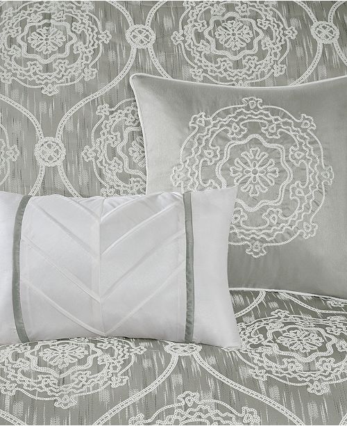 Madison Park Dora 8 Pc Queen Comforter Set Reviews Bed In A