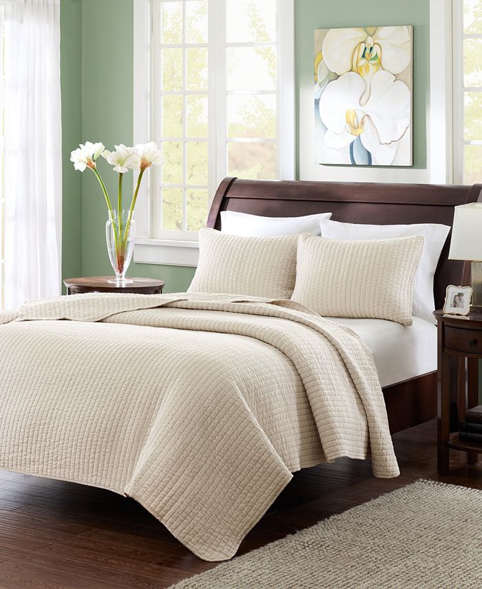 Madison Park Keaton 2Piece Twin/Twin XL Quilted Coverlet Set & Reviews
