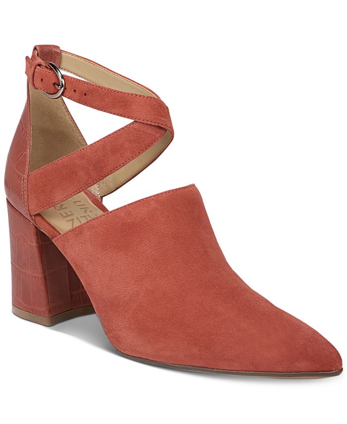 Holland cross strap pump naturalizer online