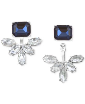 Jewel Badgley Mischka - Crystal & Stone Ear Jacket Earrings