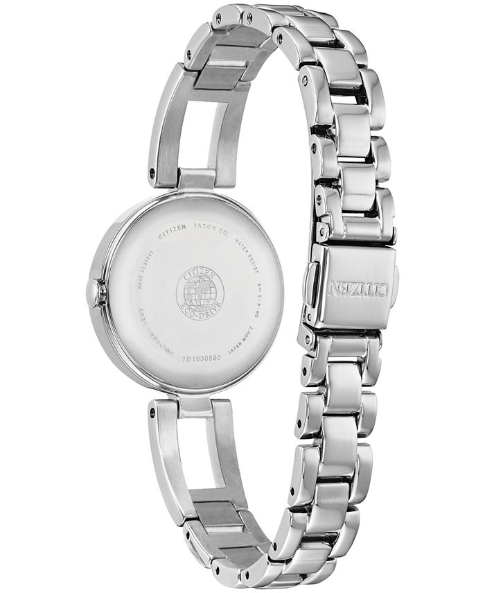 Citizen - Women's Eco-Drive Axiom Stainless Steel Bracelet Watch 28mm