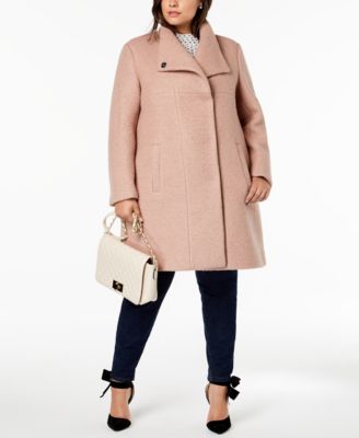Kenneth Cole - Plus Size Textured Coat