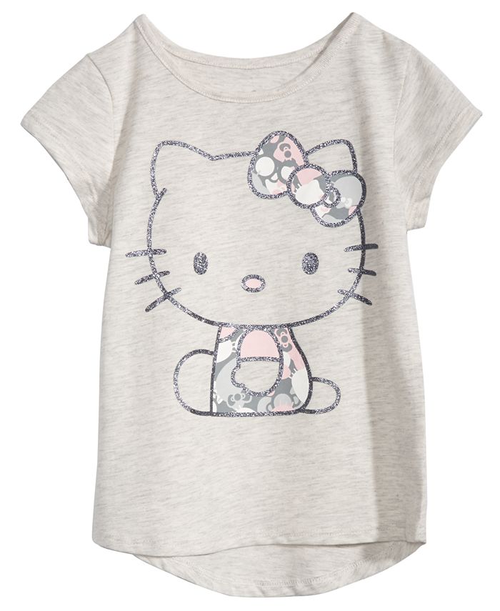 Hello Kitty Little Girls High-Low Hem T-Shirt & Reviews - Shirts & Tops ...