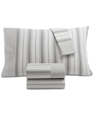 Martha Stewart Collection Printed Cotton Flannel Sheet Sets, Created for Macy&#39;s - Sheets ...