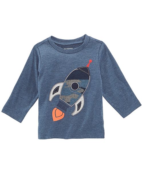 First Impressions Toddler Boys Rocket Print T Shirt Created For