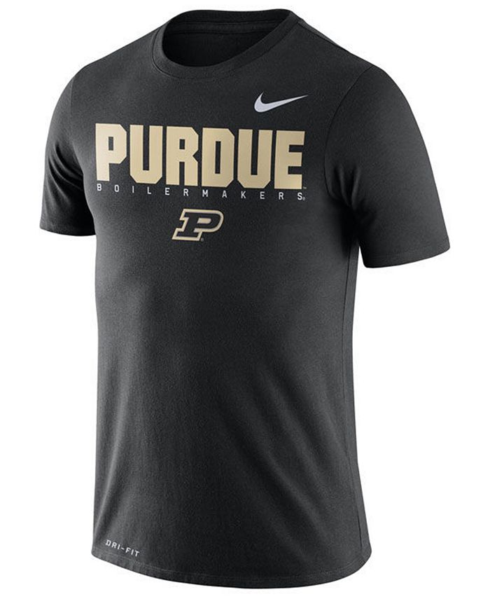 Nike Men's Purdue Boilermakers Facility T-Shirt - Macy's