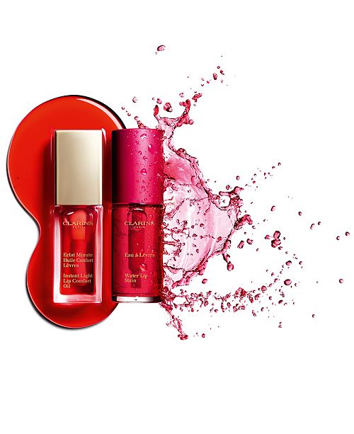 Clarins Water Lip Stain, 0.2 fl. oz. Makeup Beauty Macy's