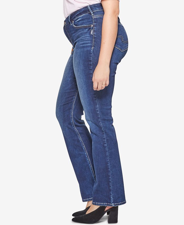 avery slim boot silver jeans
